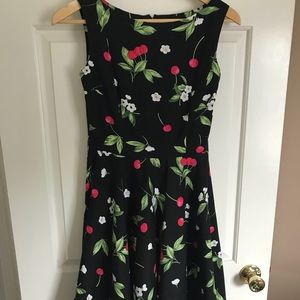 Cherry Pin-Up Style Dress